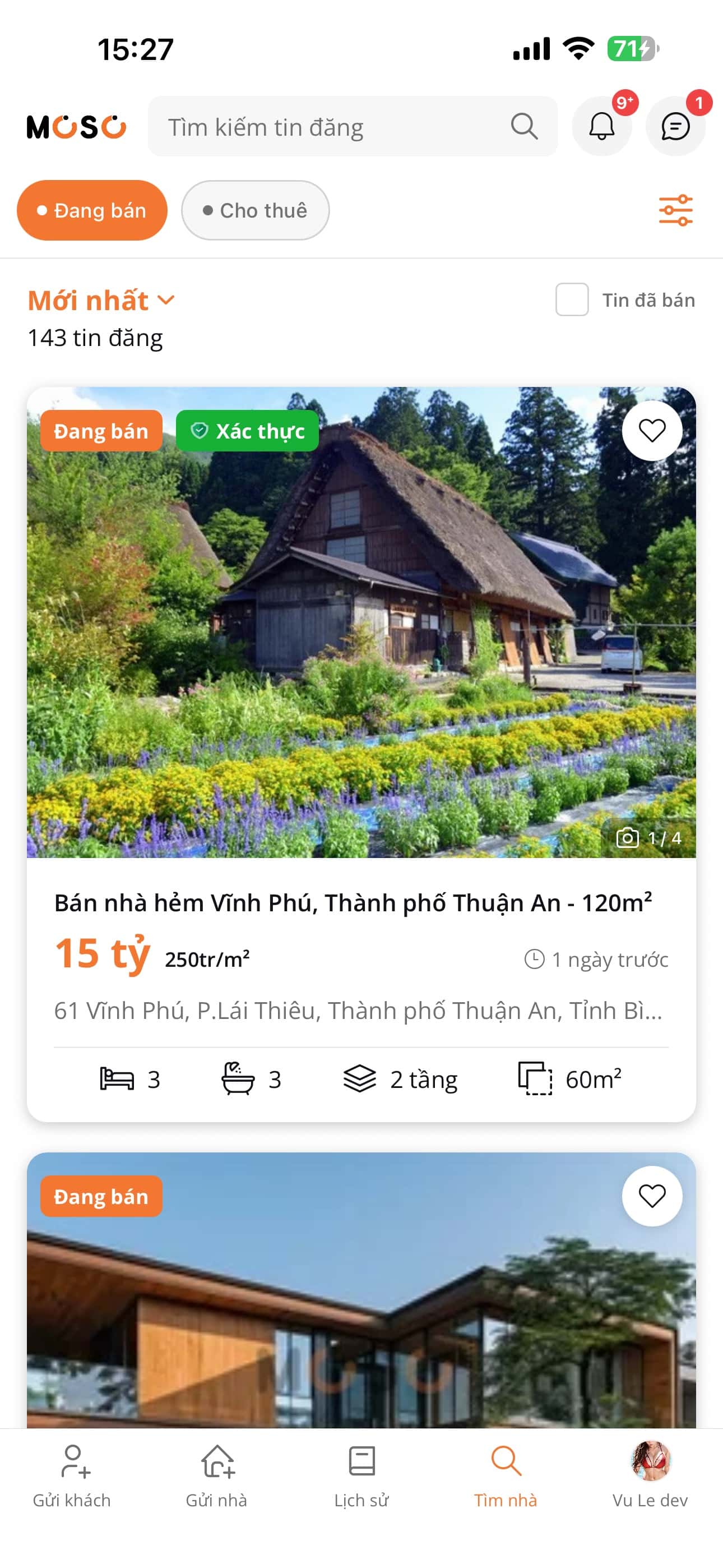 Cho thuê căn hộ chung cư Hoàng Việt Thành phố Thủ Đức, TP.HCM – 1 phòng ngủ, giá 100 triệu