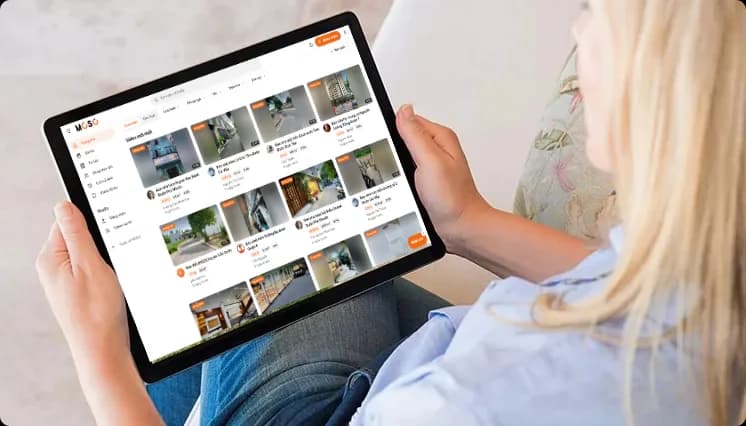 Xem video nhà đất trên MOSO