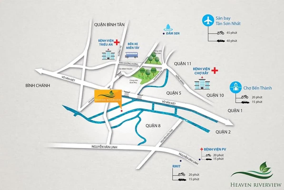 Mỹ Phúc (Heaven Riverview) — Quận 8, Thành phố Hồ Chí Minh — ảnh 4