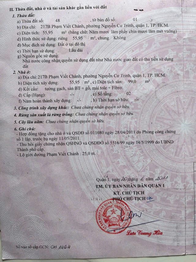 Bán nhà hẻm 2 phòng ngủ tại Quận 10 – giá 68 tỷ